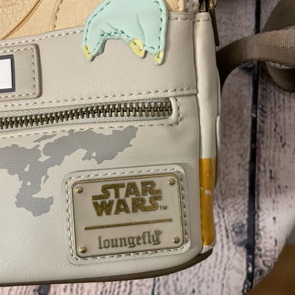 Loungefly Star Wars Baby Yoda Double Strap Backpack - Picture 8 of 9